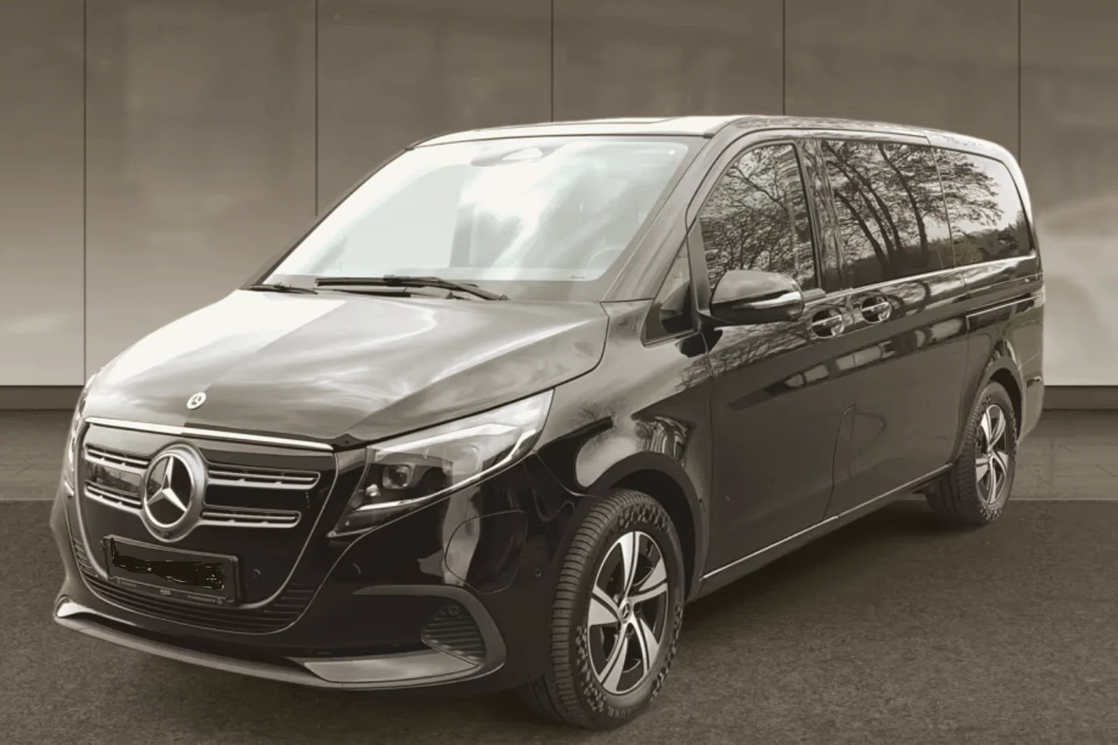 Mercedes EQV van &eacute;lectrique Paris