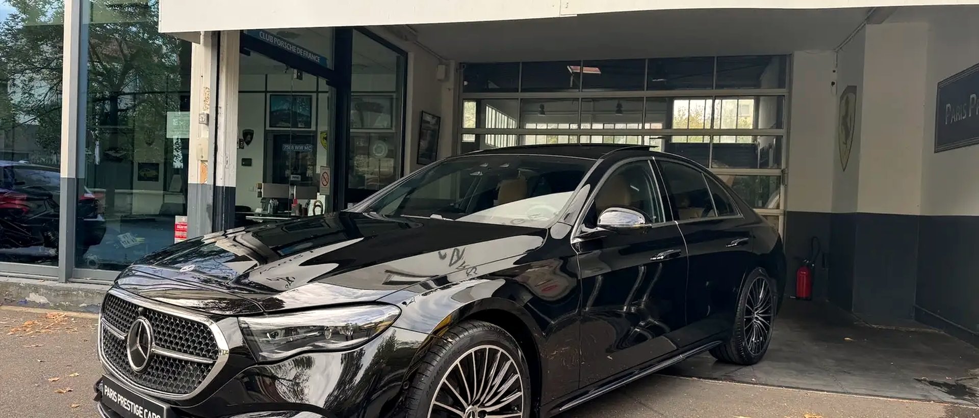 Mercedes Classe E Business — chauffeur privé Paris